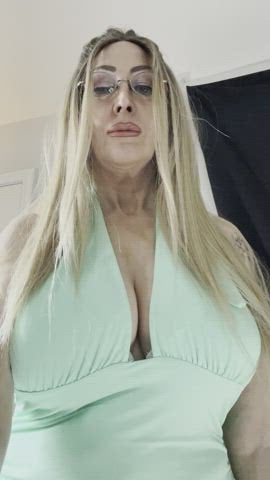 getting rid of this tight dress for you 🥰. Check out my profile and watch me getting rid of my underwear too 😈