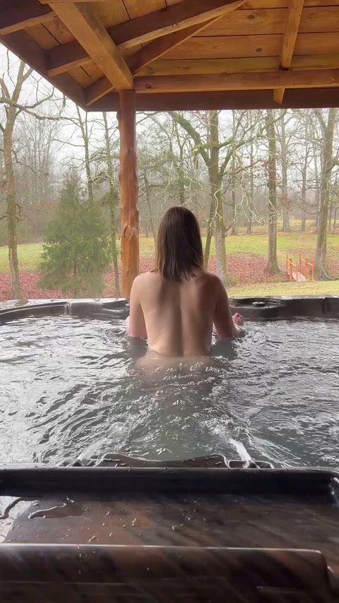 This warm water has me hungry for something hard