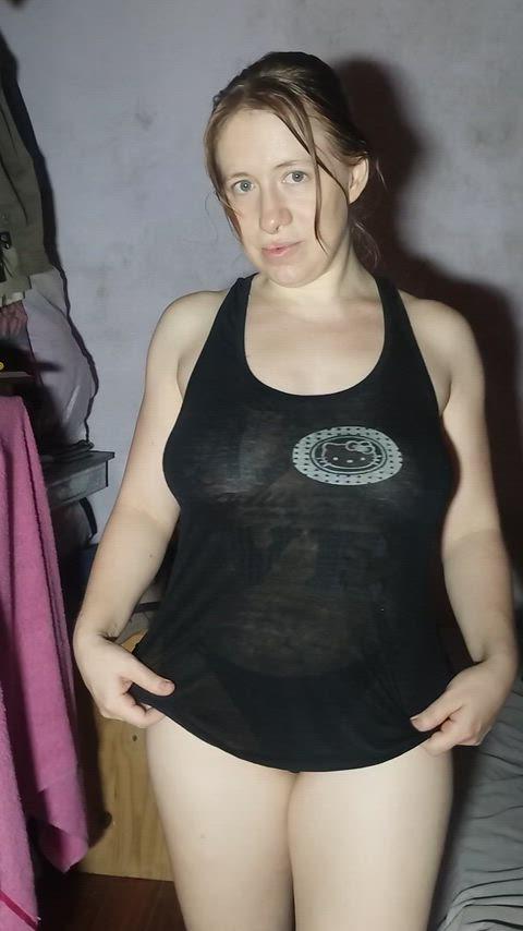 Thick White Girls First Ill take off my sweat soaked