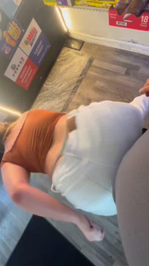 Big Asses Asked the guy at the corner store